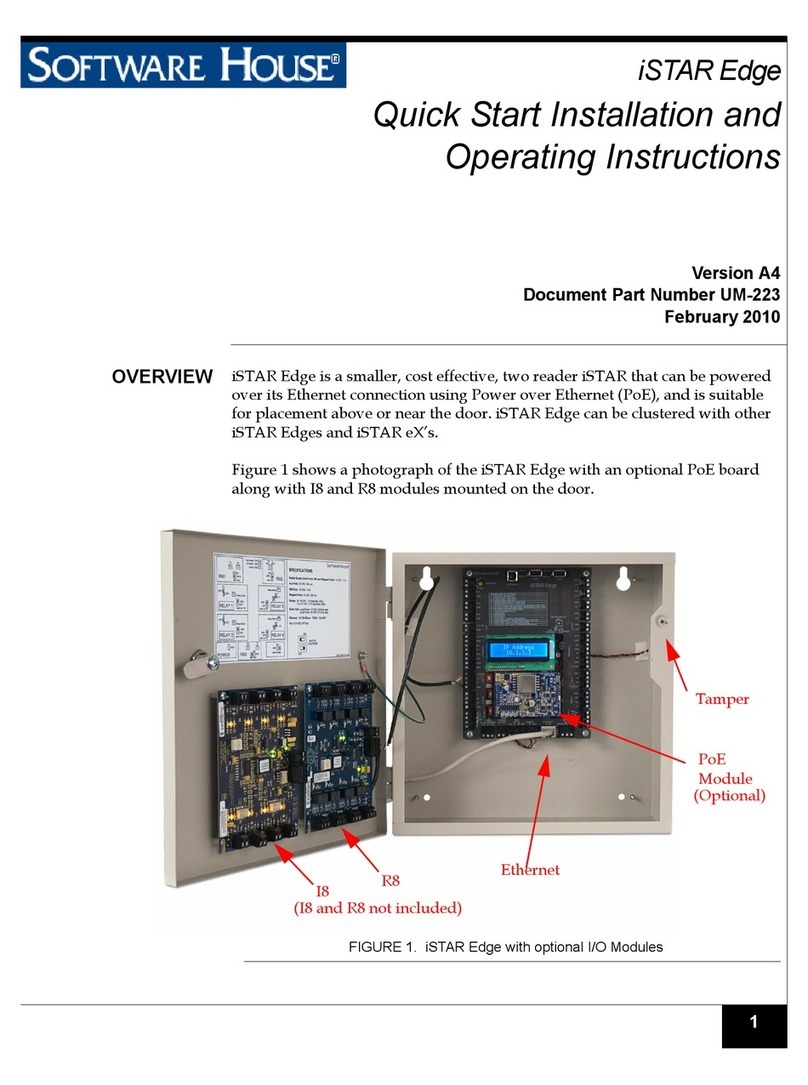 Software House iSTAR Edge User manual