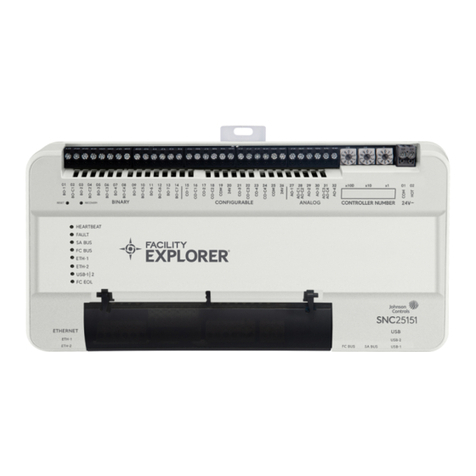 Johnson Controls SNC Series installation guide