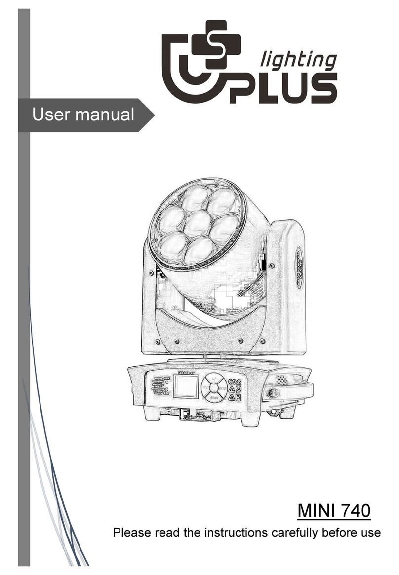 Uplus Lighting MINI740 user manual