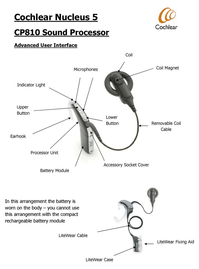 Cochlear Nucleus 5 User manual