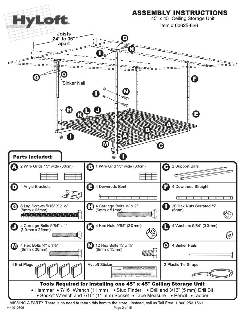 HyLoft 00625-626 User manual