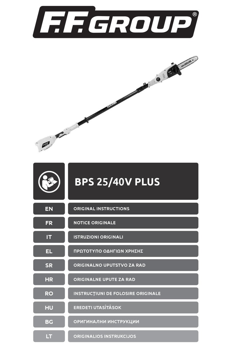 F.F. Group BPS 25/40 PLUS Original instructions