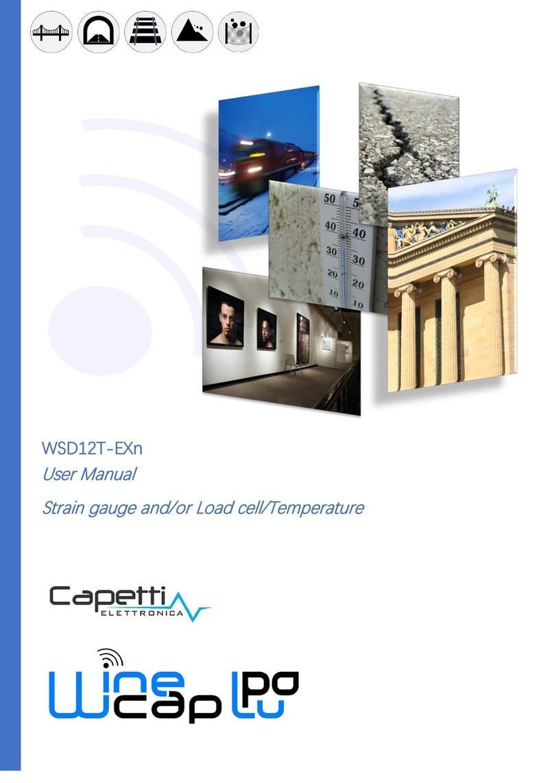 Capetti Elettronica WineCapKey WSD12T-EX Series user manual