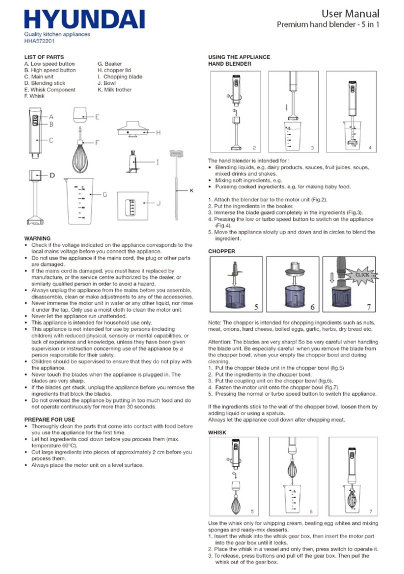 Hyundai HHA572201 user manual