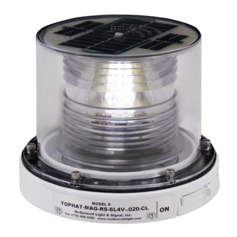 McDermott Light & Signal Tophat Series Operation manual McDermott Light & Signal Tophat Series Operation manual