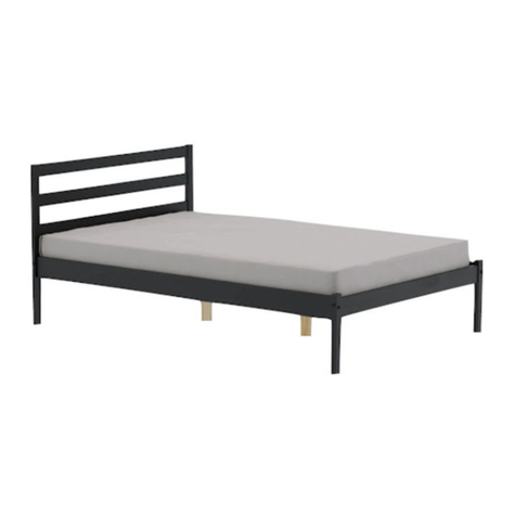 Birlea LUKA 4'6 BED FRAME Assembly instructions Birlea LUKA 4'6 BED FRAME Assembly instructions