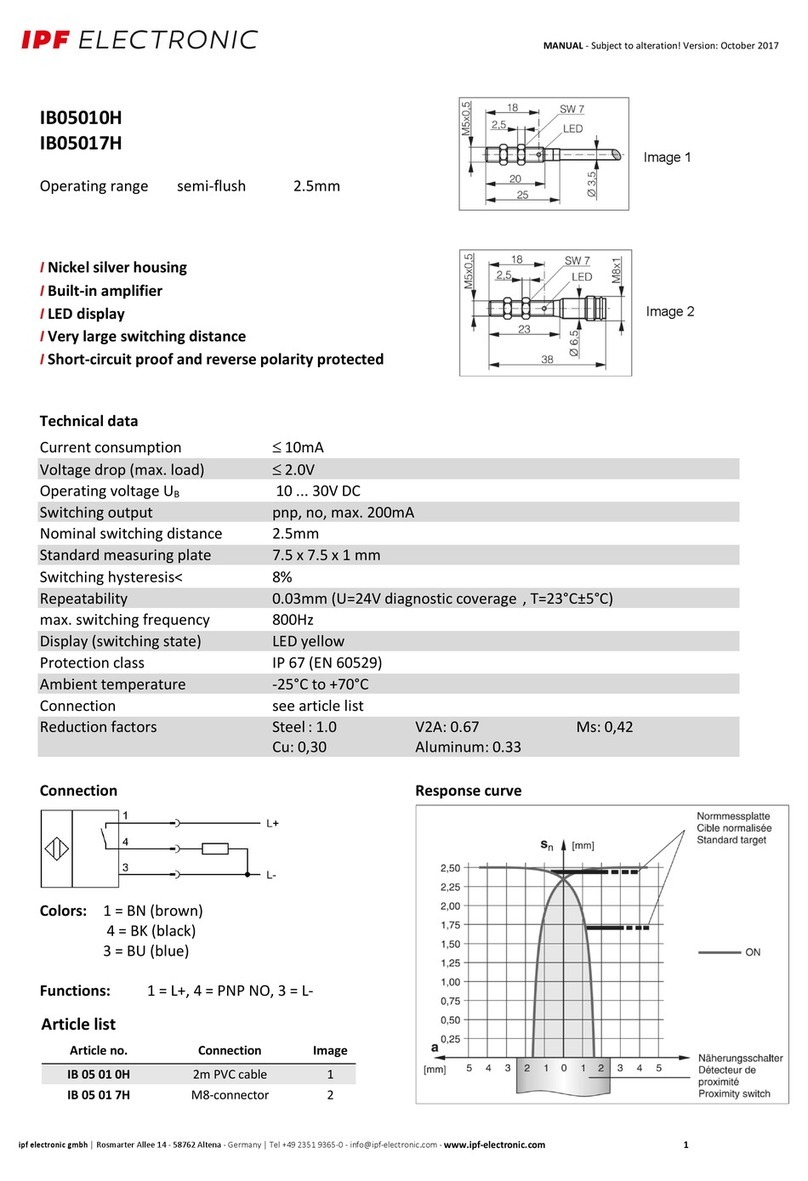 ipf electronic IB05010H manual