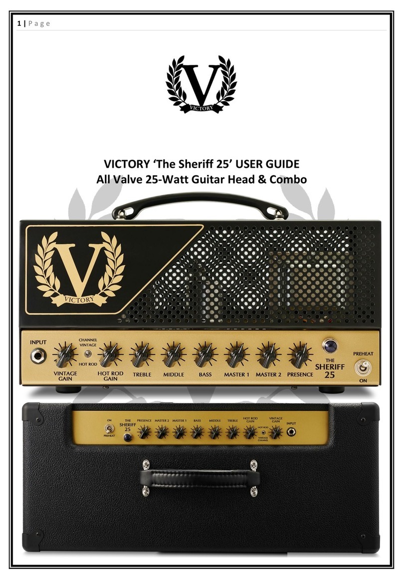 Victory The Sheriff 25 user guide