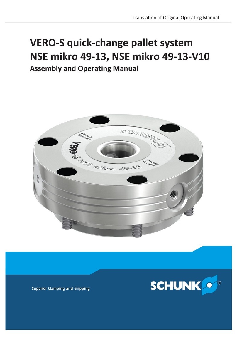 SCHUNK VERO-S NSE mikro 49-13 Operation manual