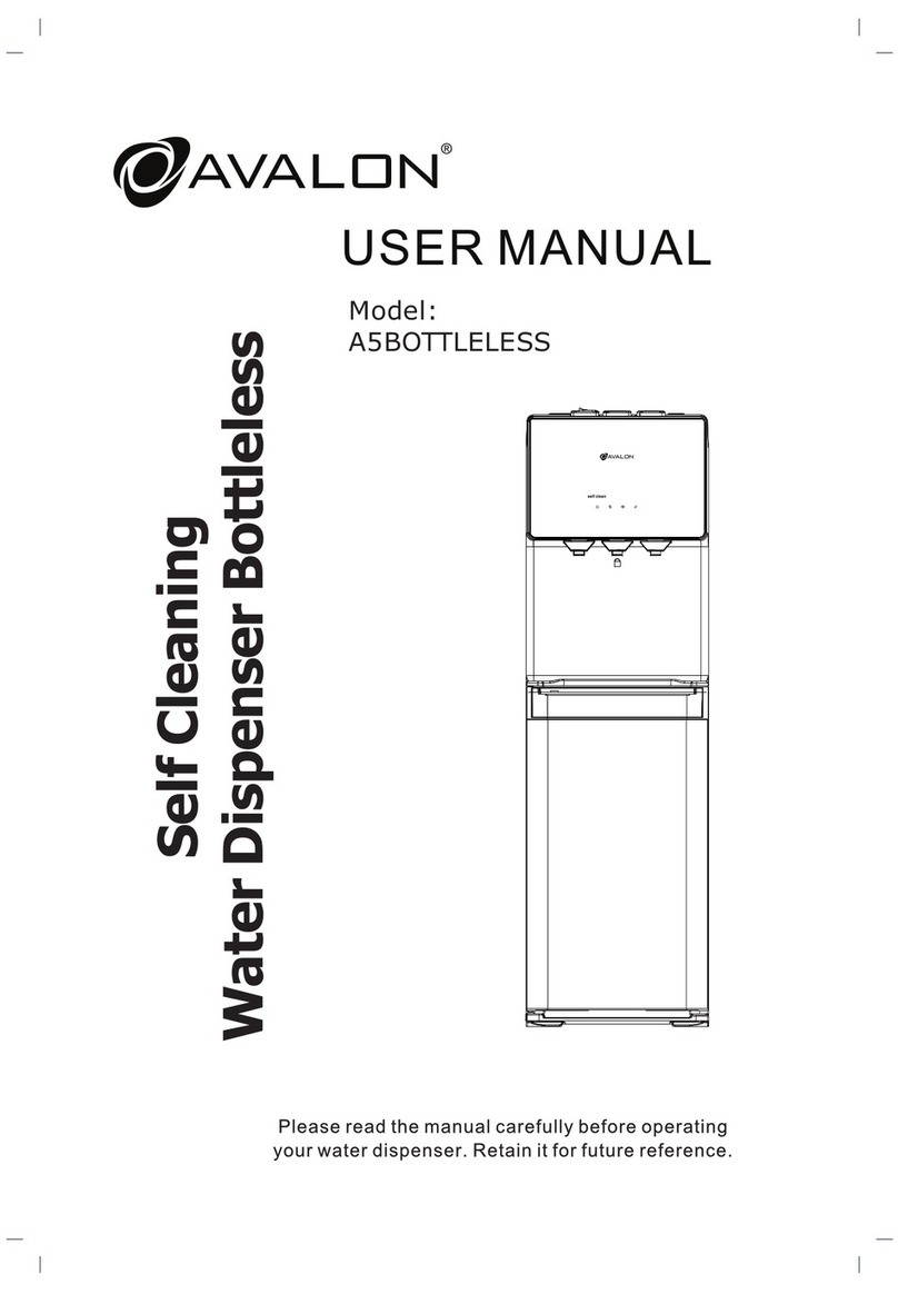 Avalon A5BOTTLELESS User manual Avalon A5BOTTLELESS User manual