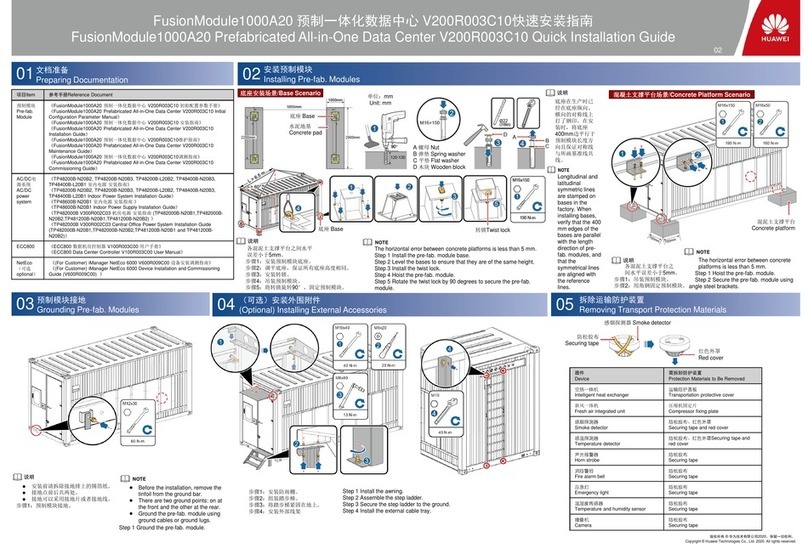 Huawei FusionModule1000A20 User manual
