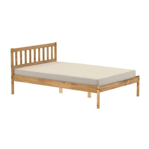 Birlea LISBON 4' BED FRAME Assembly instructions Birlea LISBON 4' BED FRAME Assembly instructions