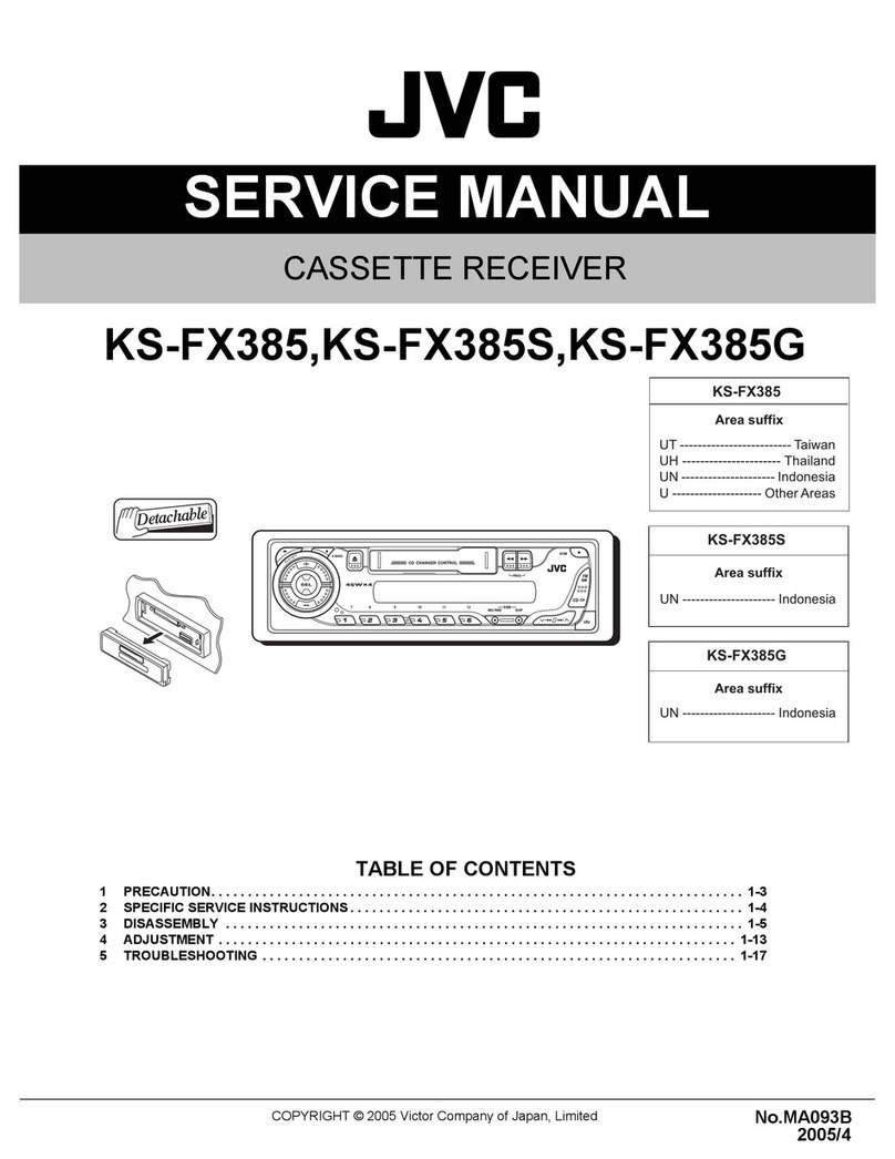 JVC KS-FX385 User manual