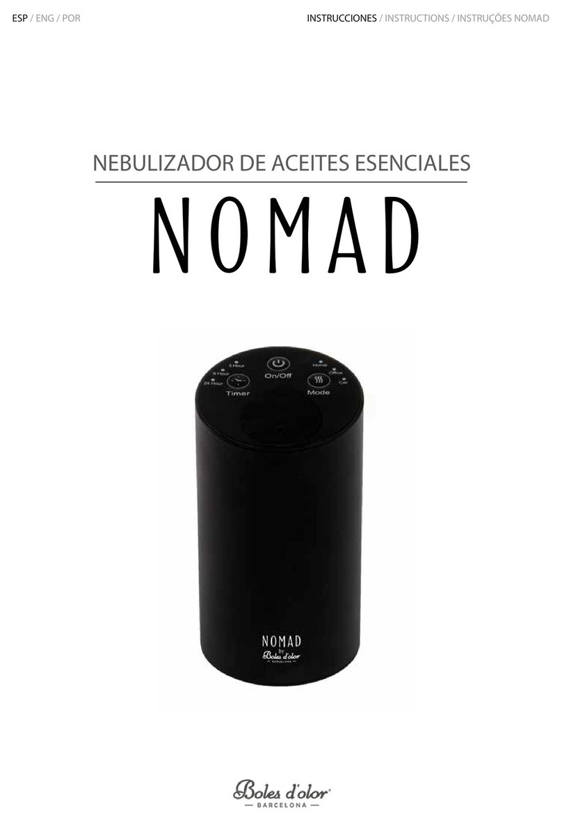 Boles d'olor NOMAD instructions