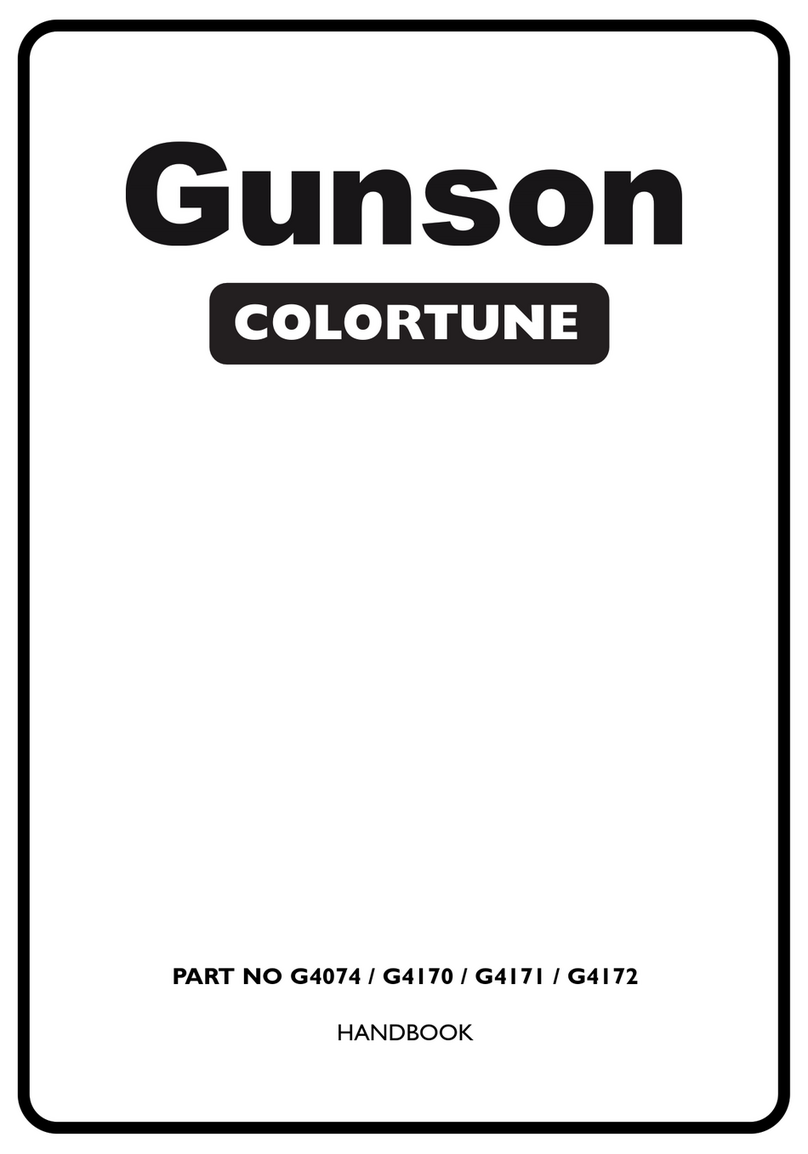 Gunson COLORTUNE G4074 Handbook