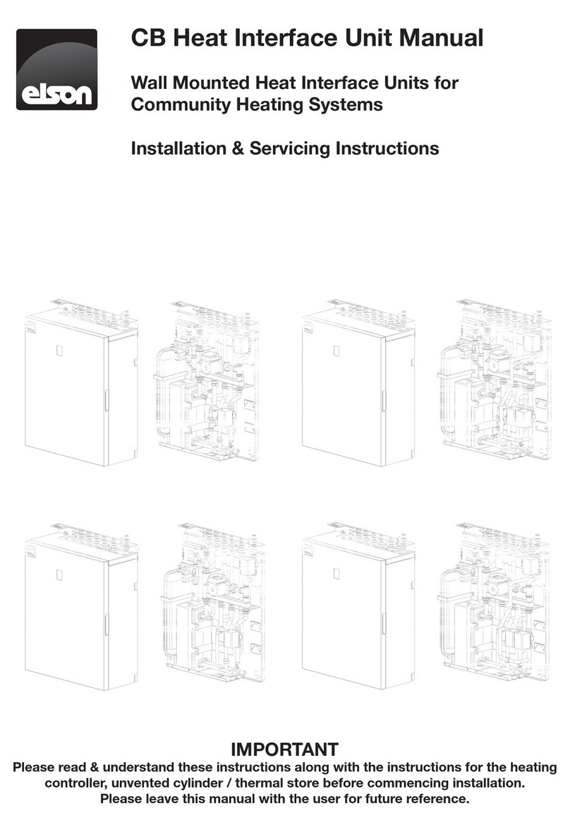 Elson CBi Installation & servicing instructions