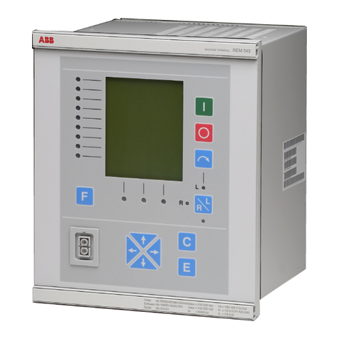 ABB REM 543 Product manual