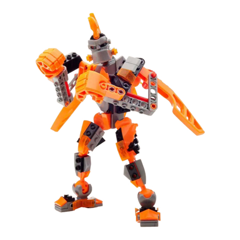 Mega Bloks Kapow! Blok Bots Fighting League PYRO 94203 instructions