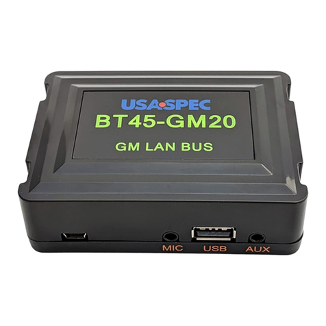 USASPEC BT45-GM20 User manual
