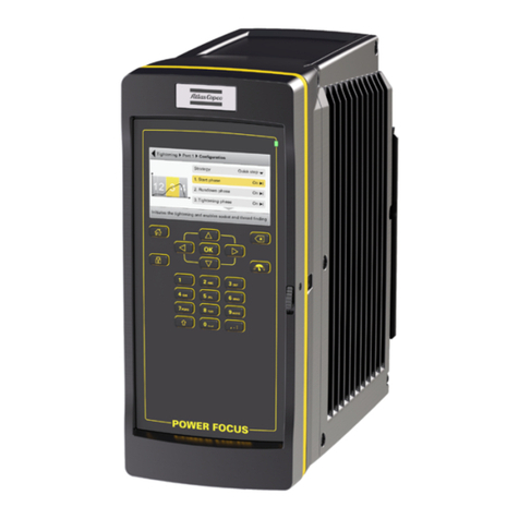 Atlas Copco Power Focus 600 User manual Atlas Copco Power Focus 600 User manual