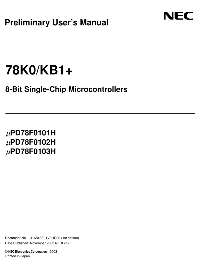 NEC 78K0/KB1+ User manual
