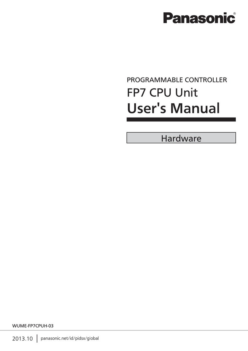 Panasonic FP7 Series user manual