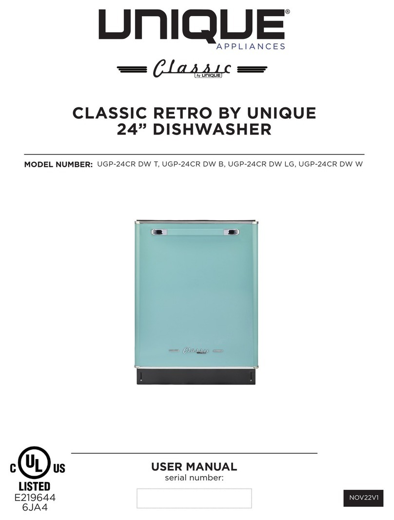 Unique CLASSIC RETRO UGP-24CR DW T user manual