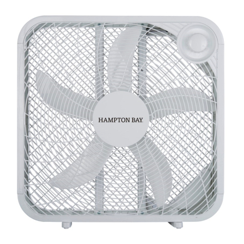 HAMPTON BAY FB50-16H Use and care guide