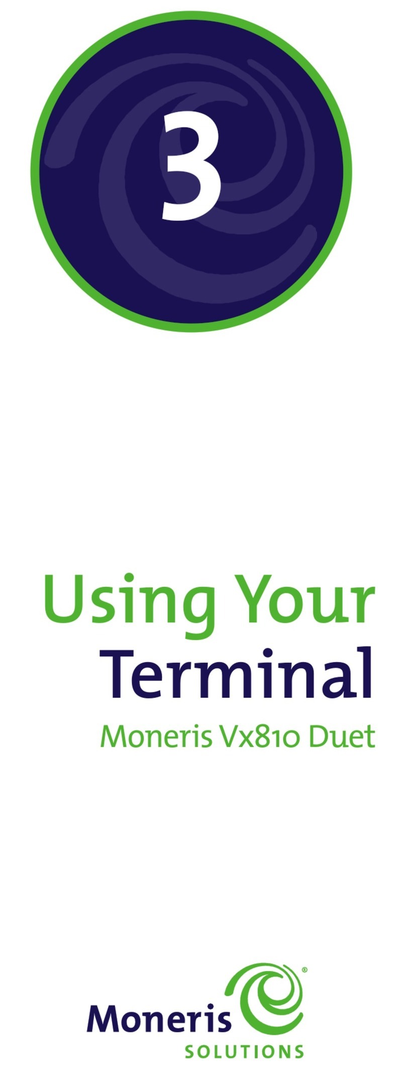 Moneris vx810 duet User manual