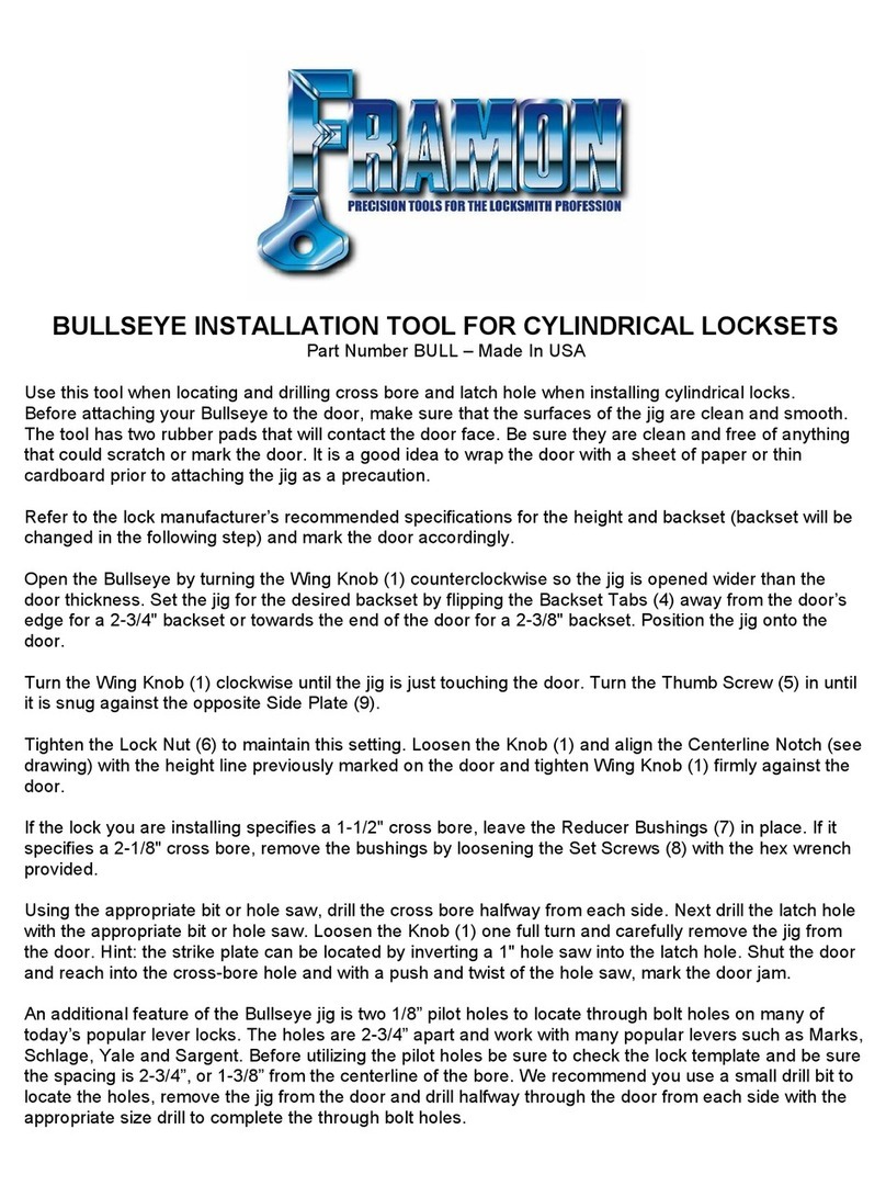Framon BULLSEYE User manual