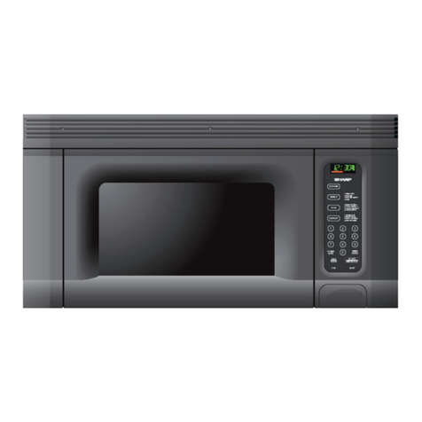 Sharp R1406T User manual