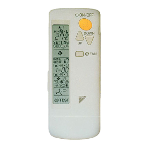 Daikin BRC7E530W User manual