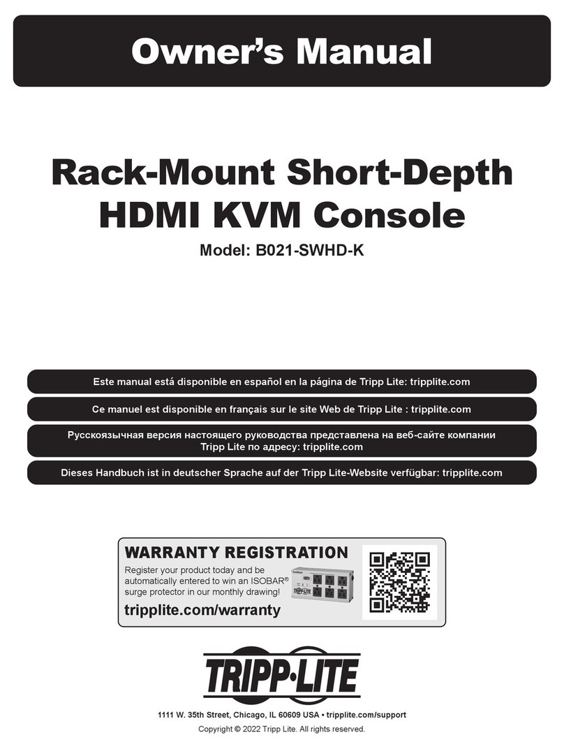 Tripp Lite B021-SWHD-K User manual