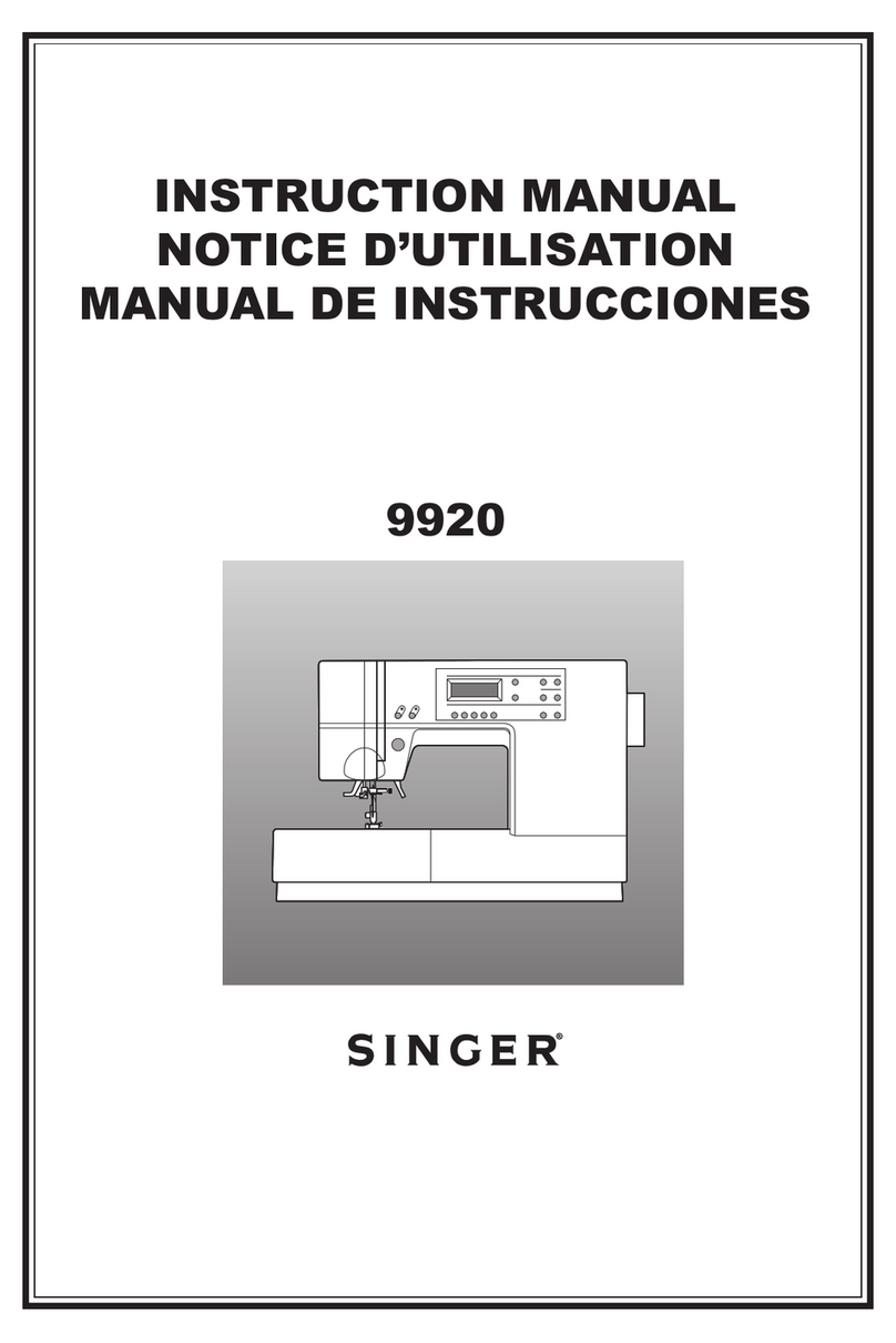 Singer QUANTUM 9920 User manual