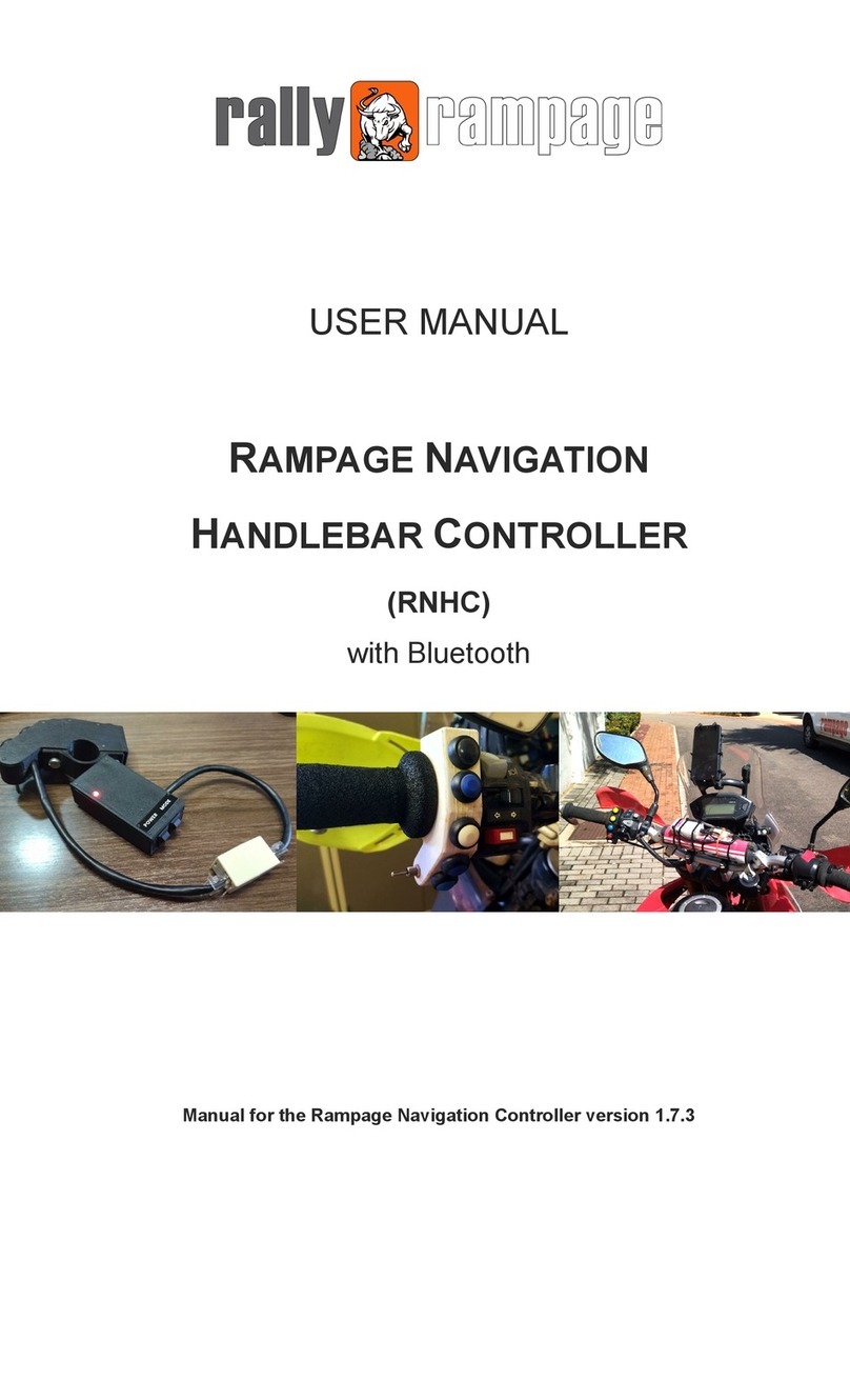 rally rampage RNHC user manual