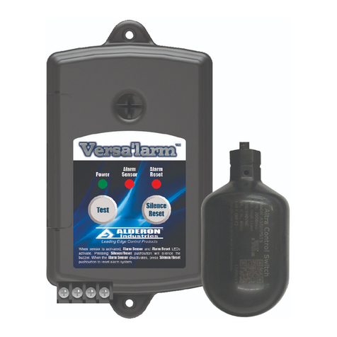 Alderon Industries Wireless Versa'larm VA01B User manual Alderon Industries Wireless Versa'larm VA01B User manual