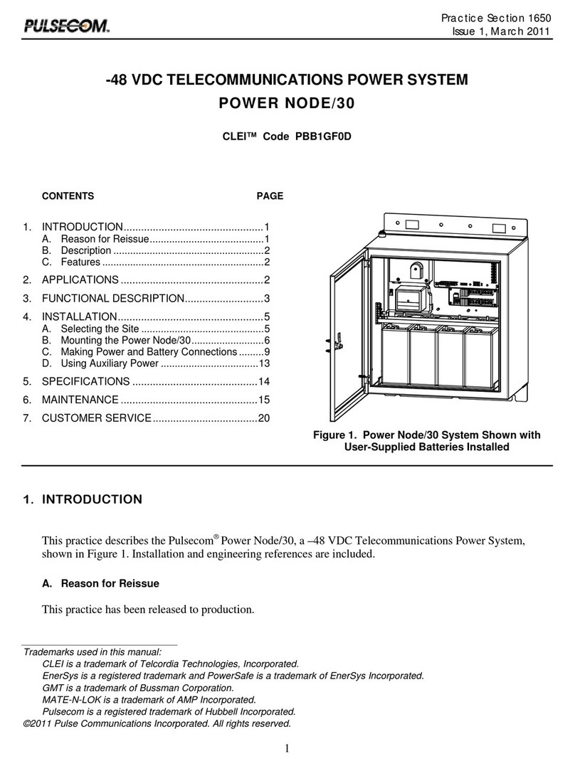 PULSE+ CLEI PBB1GF0D User manual