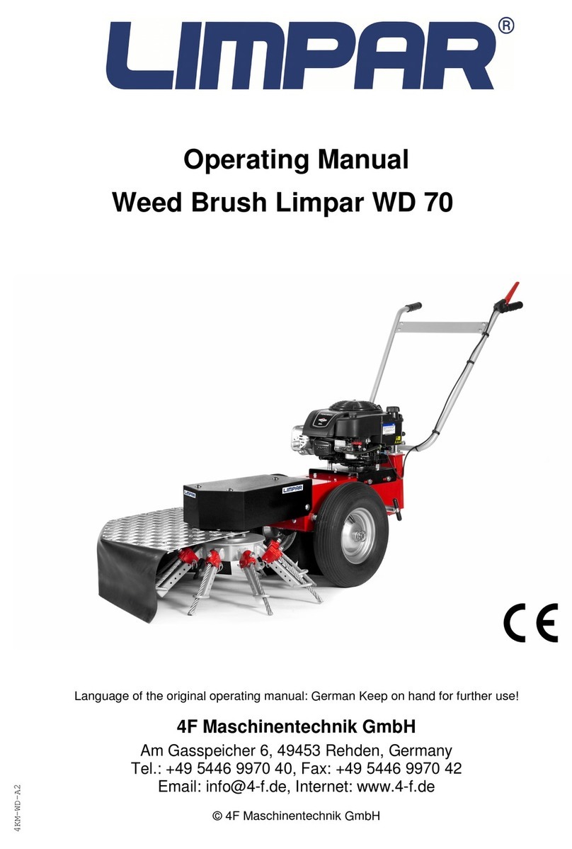 Limpar WD 70 operating manual