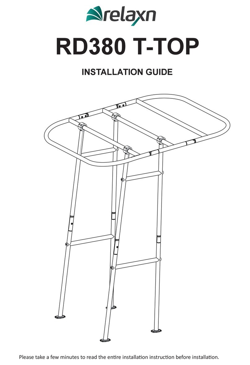 Relax RD380 T-TOP installation guide