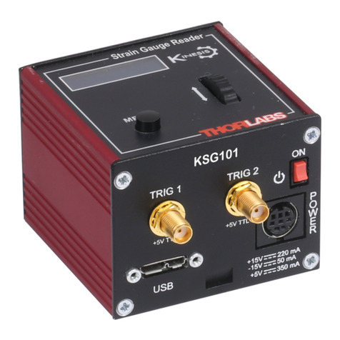 THORLABS KSG101 User manual