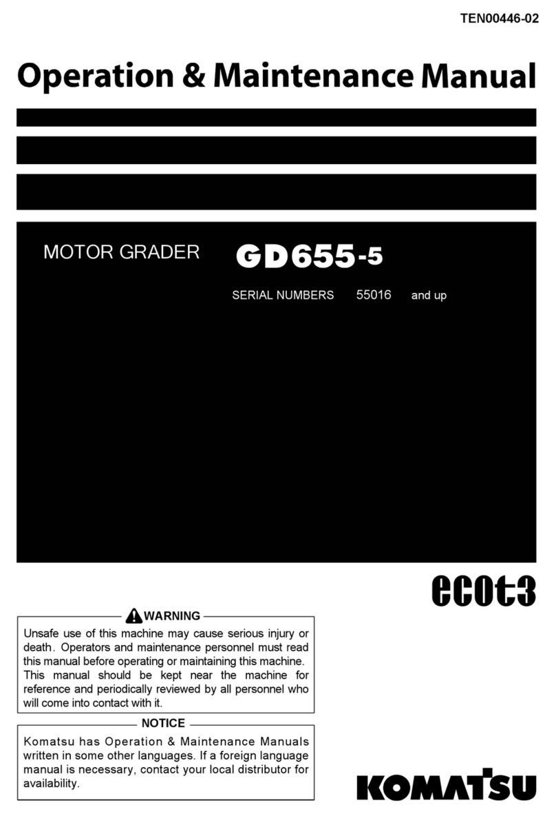 Komatsu ecot3 GD655-5 Operation & maintenance manual
