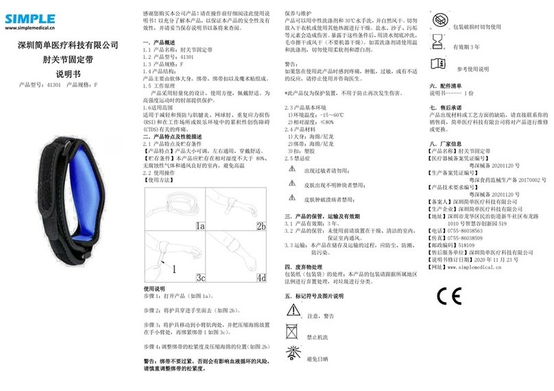 Simple 41301 Instructions for use