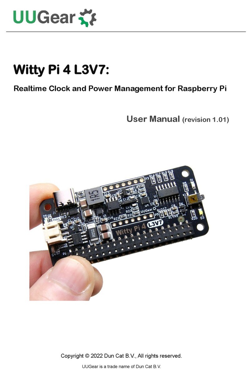 UUGear Witty Pi 4 L3V7 User manual