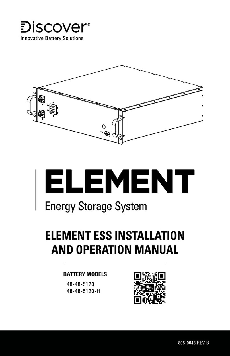 DISCOVER ELEMENT Installation and operation manual