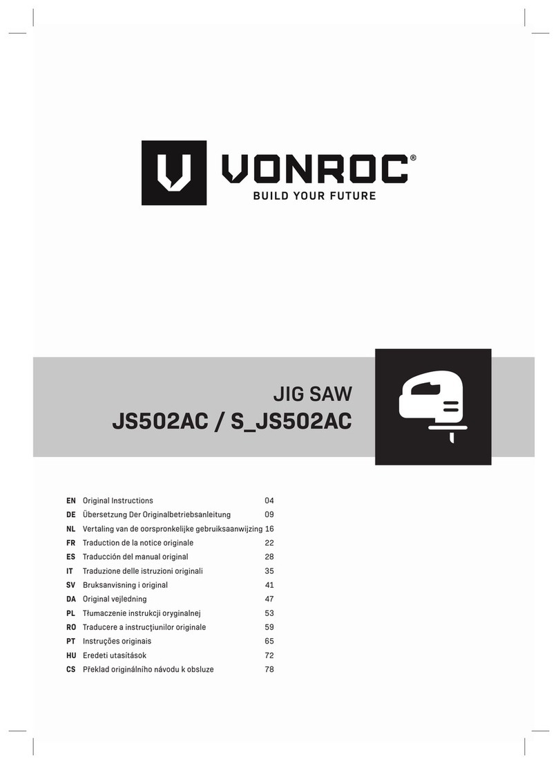 VONROC JS502AC Original instructions