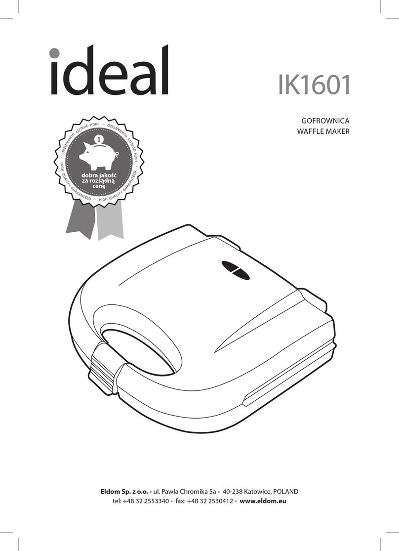 IDEAL IK1601 Operating instruction IDEAL IK1601 Operating instruction