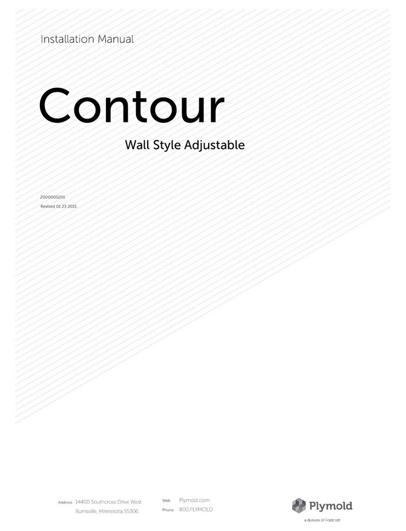 Foldcraft Plymold Contour installation manual