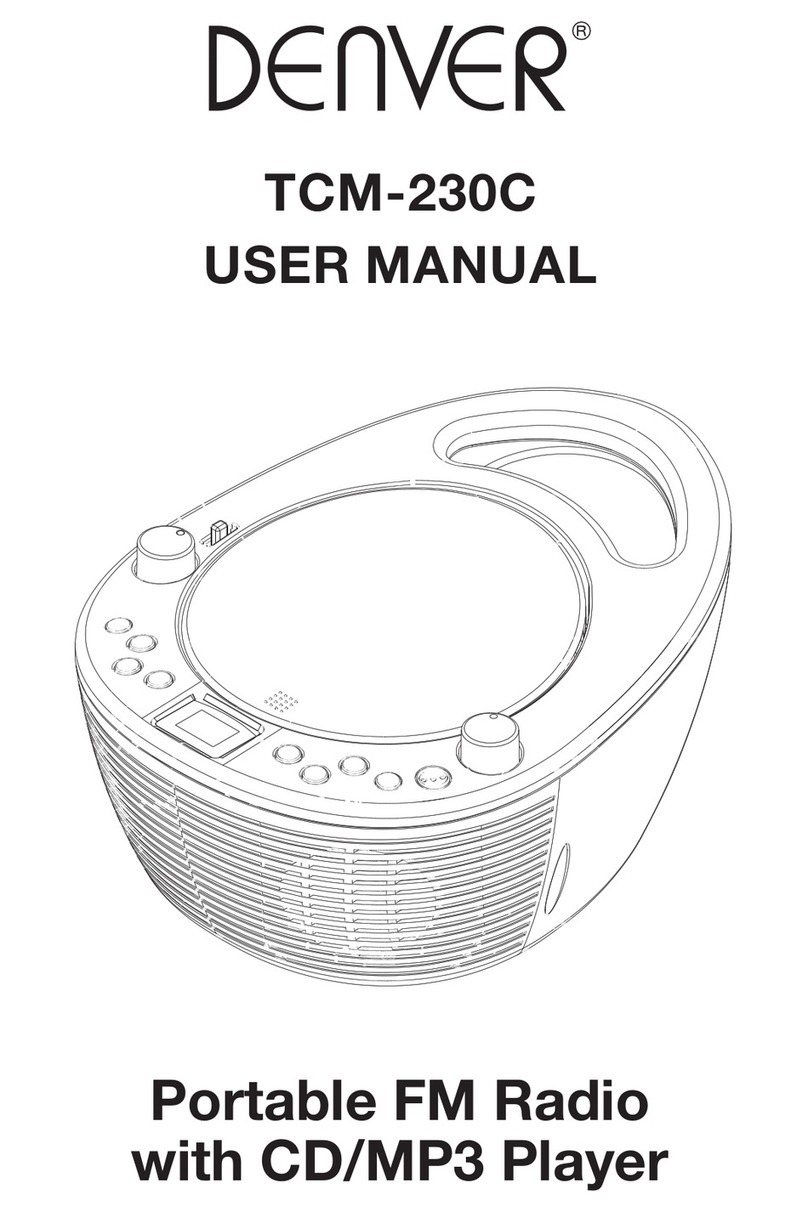 Denver TCM-230C user manual