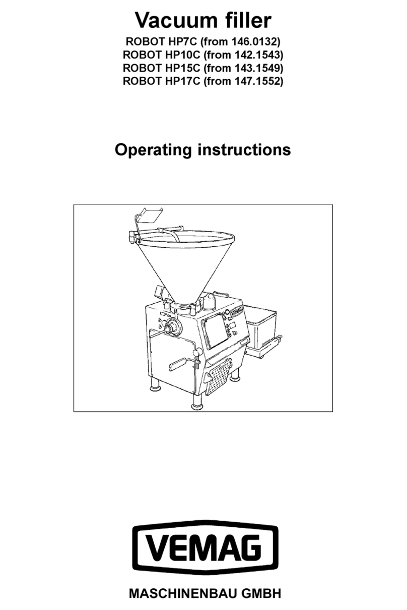 VEMAG ROBOT HP7C operating instructions