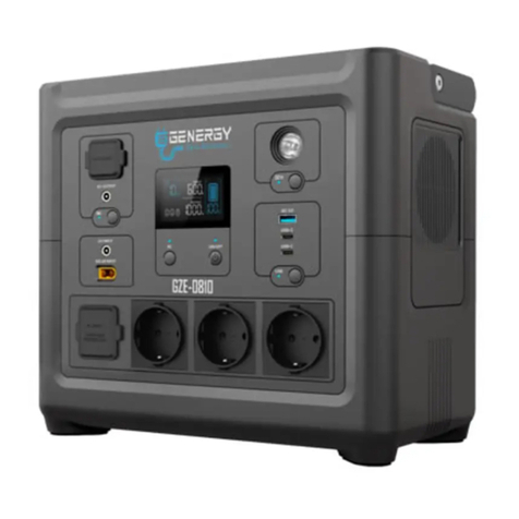 GENERGY GZE-0810 User manual